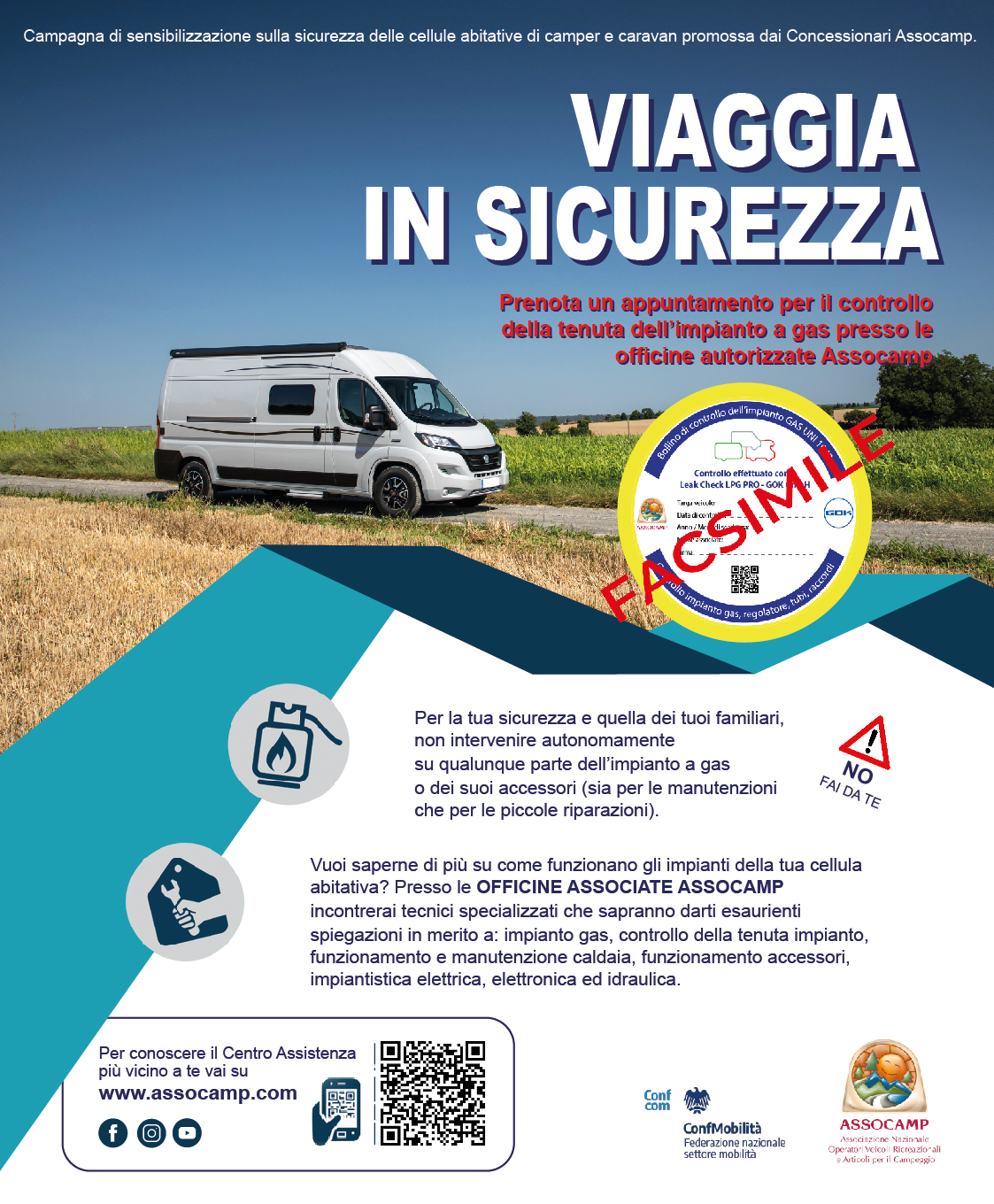 Flyer Viaggiare in sicurezza
